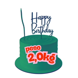 Bolo 2,0kg