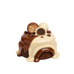 Mini Bolo Vulcão - Dois Amores